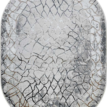 37888A OVAL GREY FLS / BEIGE FLS Roma