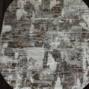 Ковер F238 - GRAY-BEIGE - Овал - коллекция GRAFF