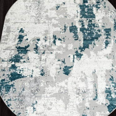Ковер F285 - GRAY - Овал - коллекция PALERMO