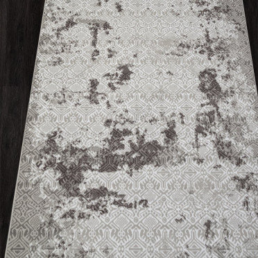 Ковер F392 - GRAY - Прямоугольник - коллекция SILVER