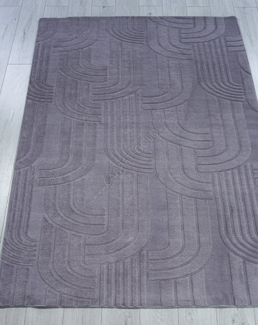 Китайский ковер PIXEL AURA PX3004 (Полиэстер, серый)