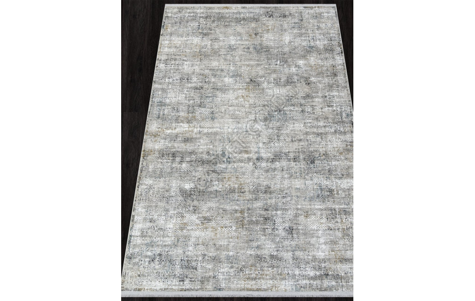 Ковер C270AJ - GREY / BLUE - Прямоугольник - коллекция LORENZO