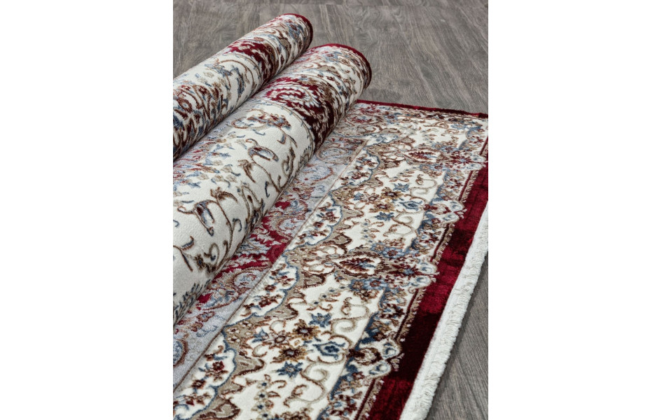 Ковер 00641C - BURGUNDY / BURGUNDY - Прямоугольник - коллекция ASADU