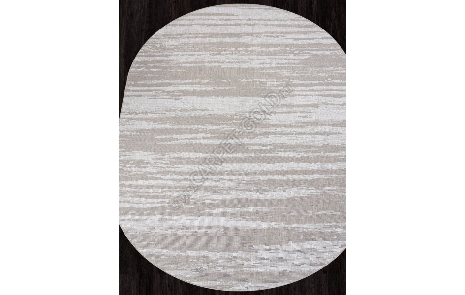 Ковер S143 - BEIGE - Овал - коллекция KAIR