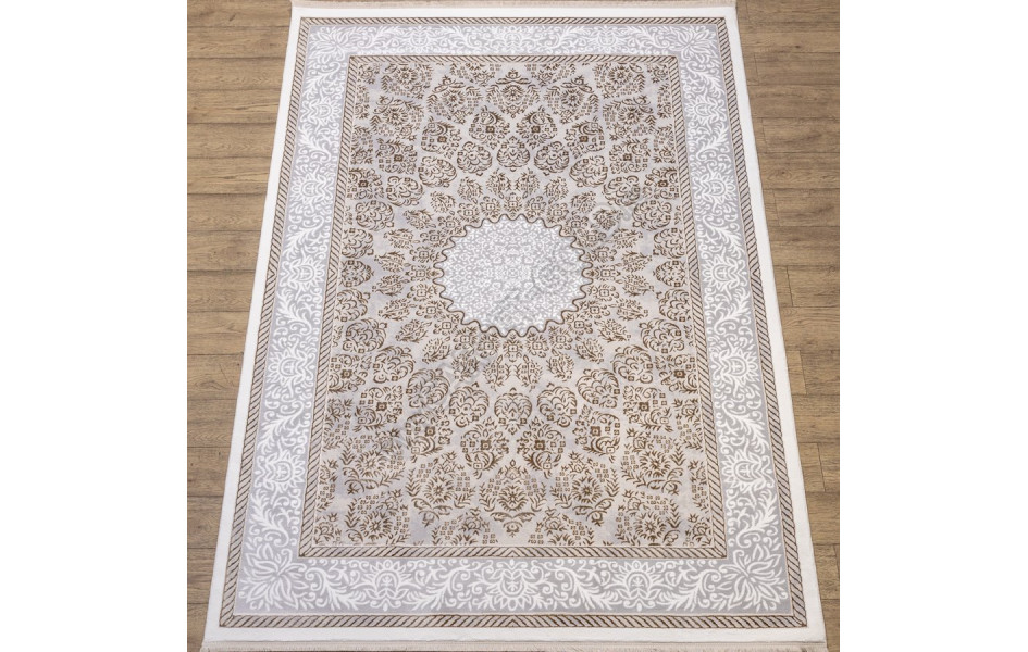 КОВРЫ ДИЗАЙН N903A ЦВЕТ WHITE / BEIGE_1Prado